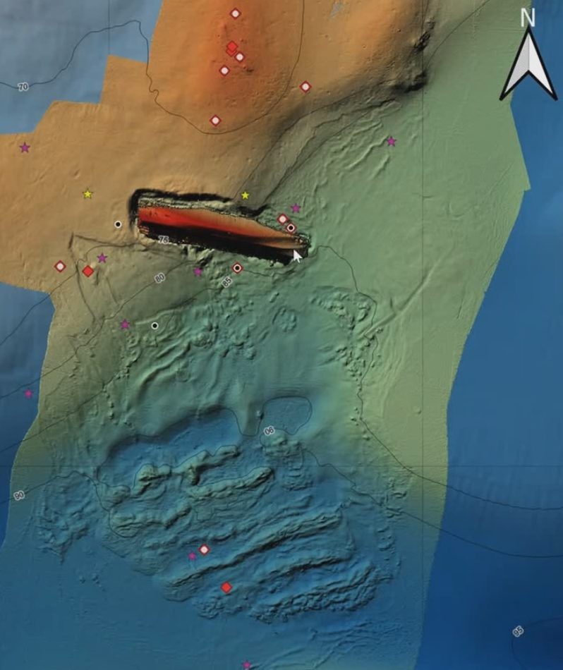 Estonia laevavraki merepõhi